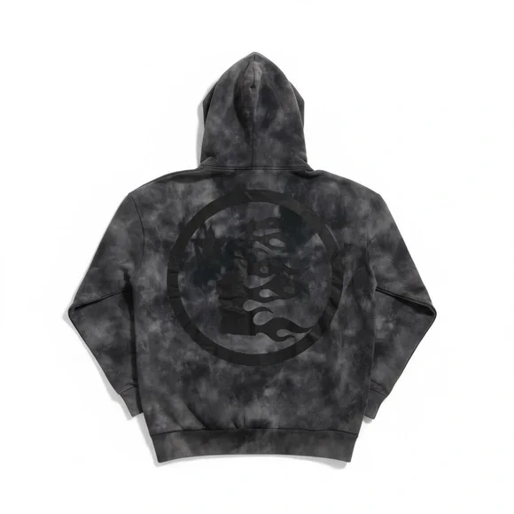 Hellstar Gray Tie-Dye Hoodie & Jogger Set